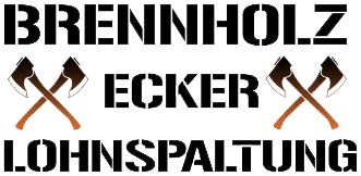 Brennholz Ecker Lohnspaltung Logo